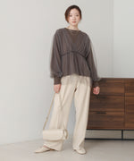 tulle layered sweat