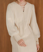 sleeve organdy onepiece