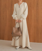 sleeve organdy onepiece