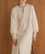 sleeve organdy onepiece