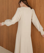 sleeve organdy onepiece