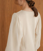 sleeve organdy onepiece