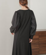 sleeve organdy onepiece