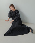 sleeve organdy onepiece