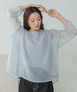 sheer layered tops