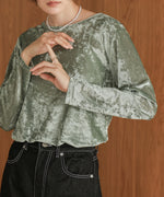 シアーベロアベーシックトップス