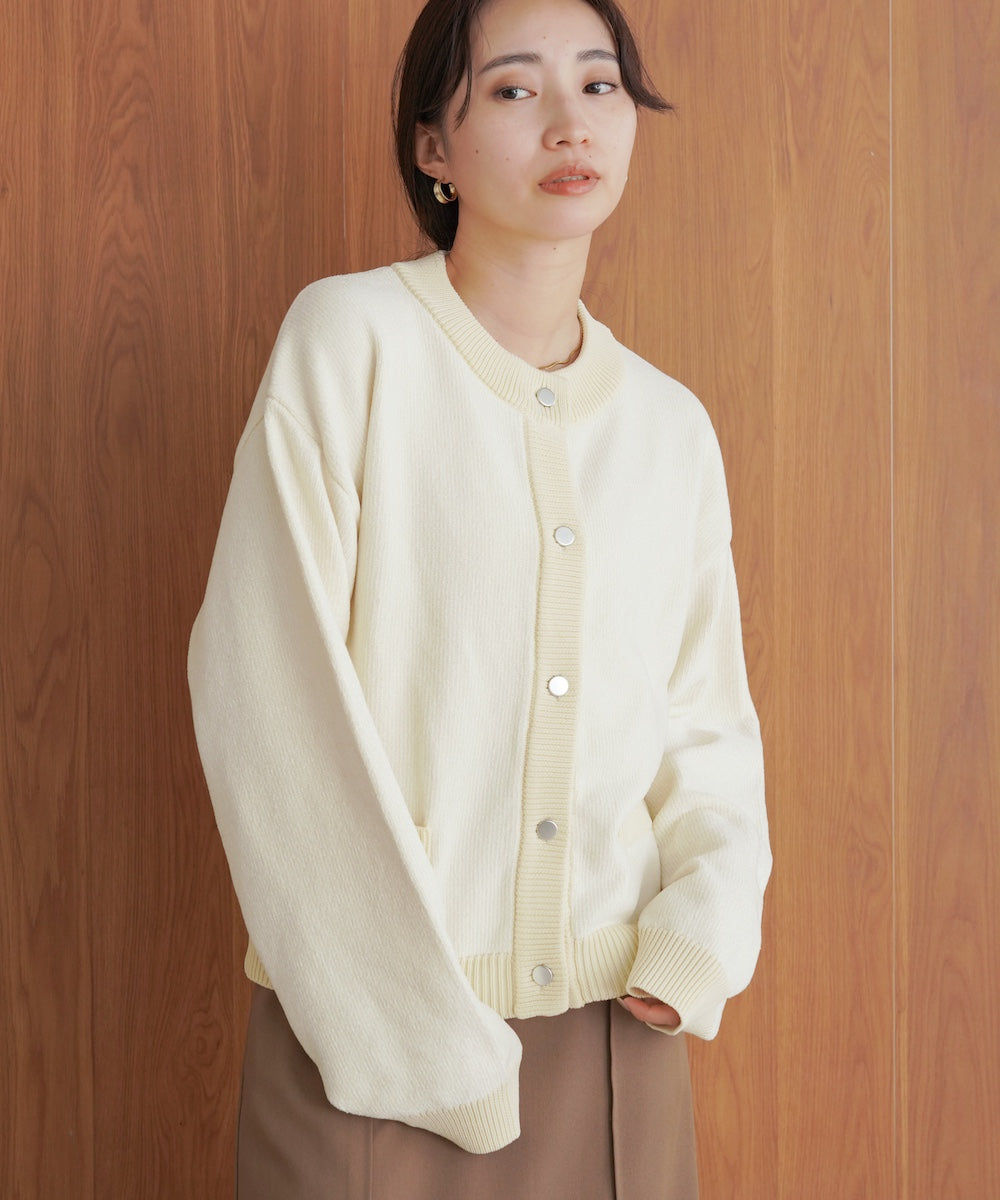 ［KNIT20％OFF］moll yarn knit cardigan