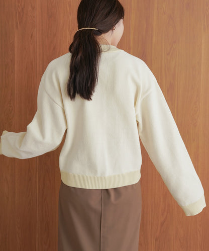 ［KNIT20％OFF］moll yarn knit cardigan