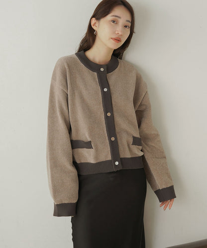 ［KNIT20％OFF］moll yarn knit cardigan