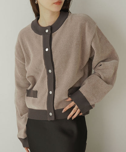 ［KNIT20％OFF］moll yarn knit cardigan