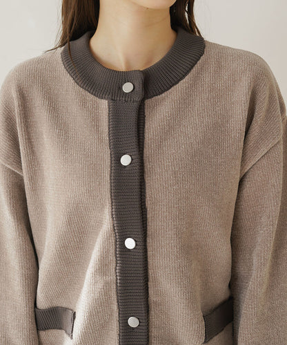 ［KNIT20％OFF］moll yarn knit cardigan