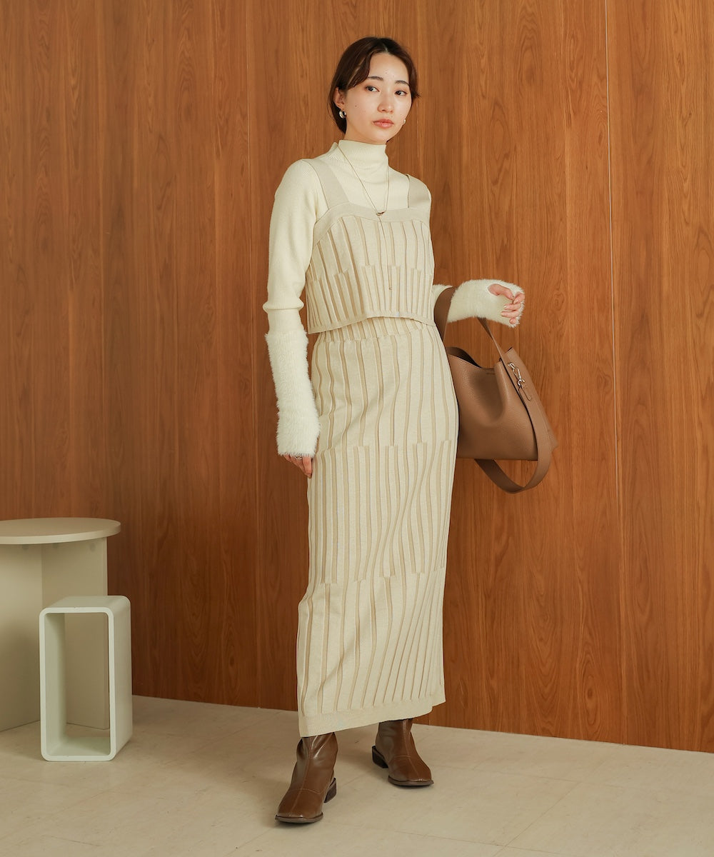 EDIT. FOR LULU（エディットフォールル）の「【babaco】 ケーブルニットタンクトップ◇（ニット/セーター）」 - WEAR