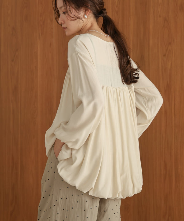 balloon design blouse