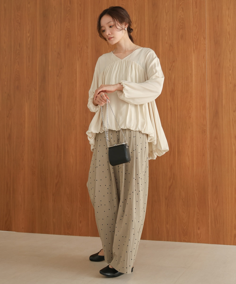 balloon design blouse