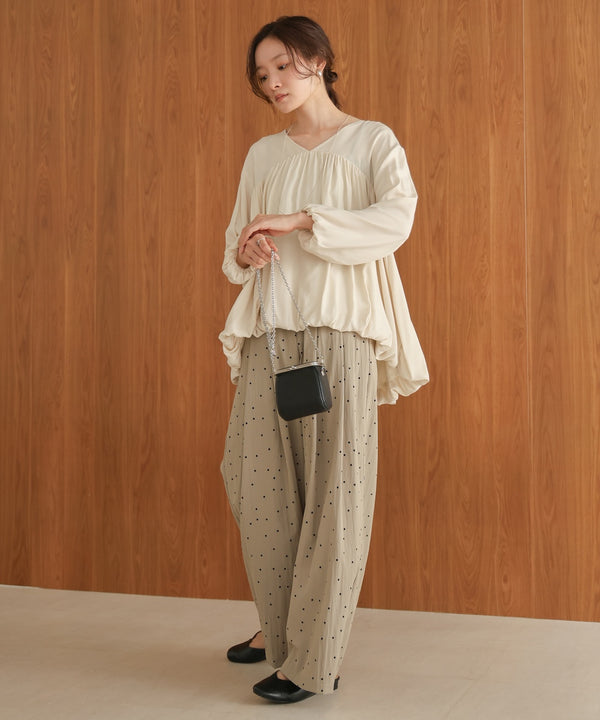 balloon design blouse