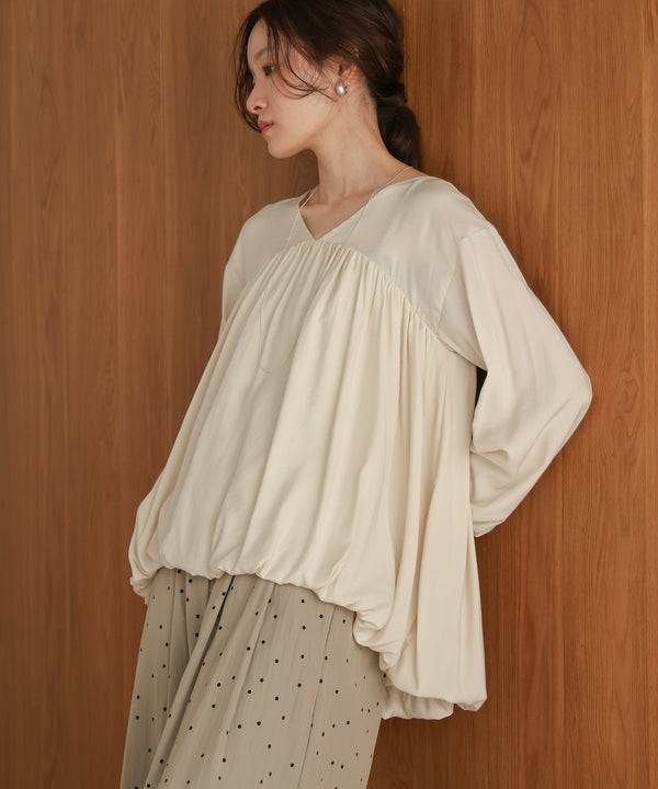 balloon design blouse