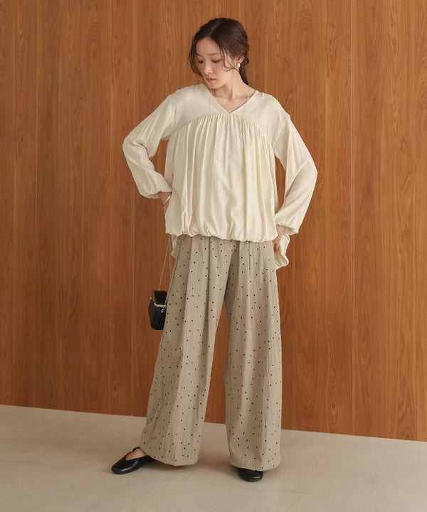 balloon design blouse