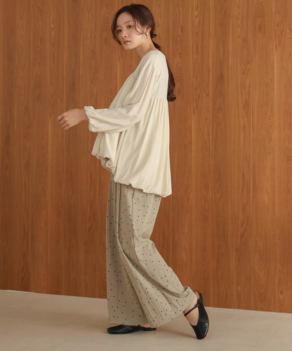 balloon design blouse