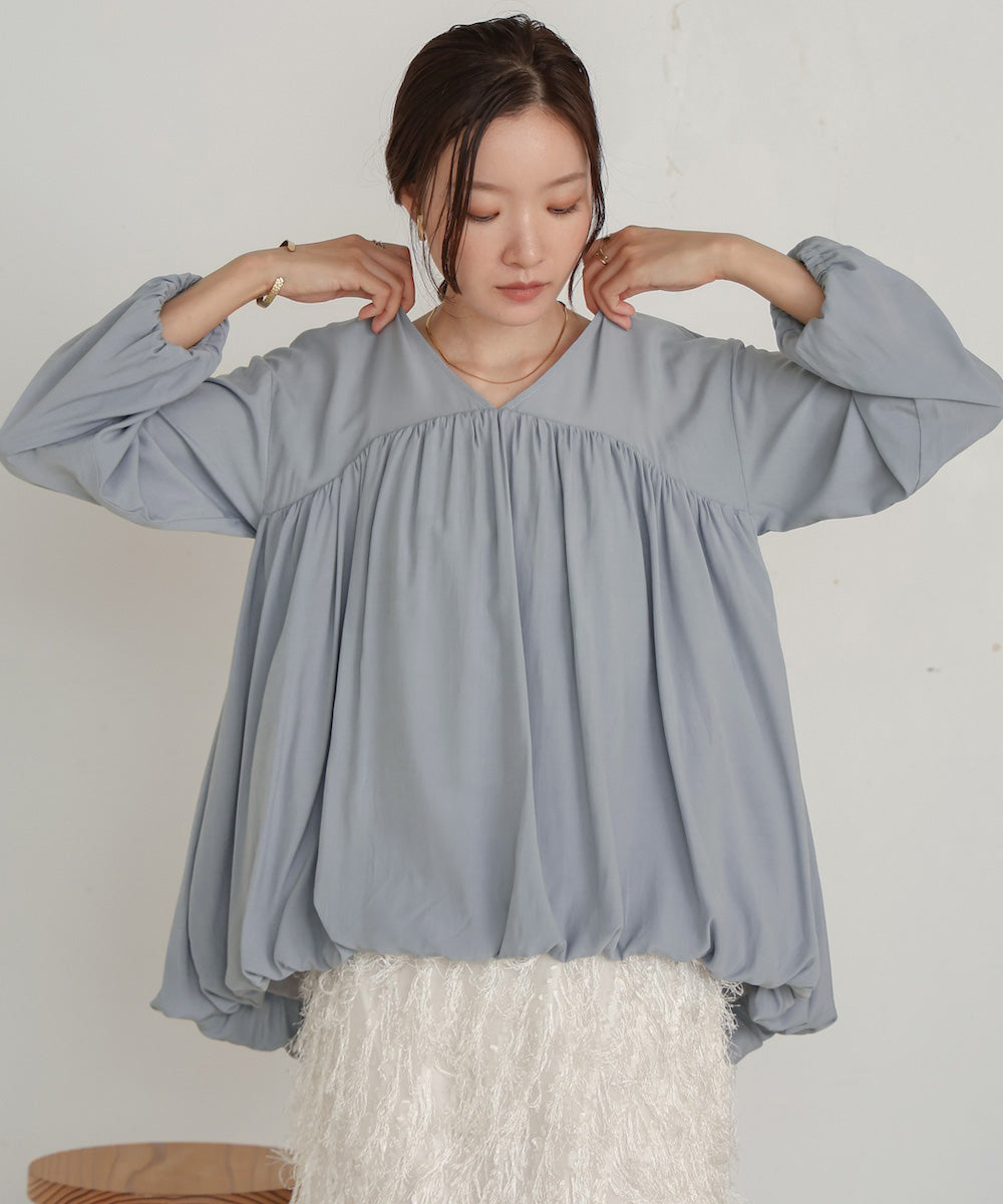 balloon design blouse