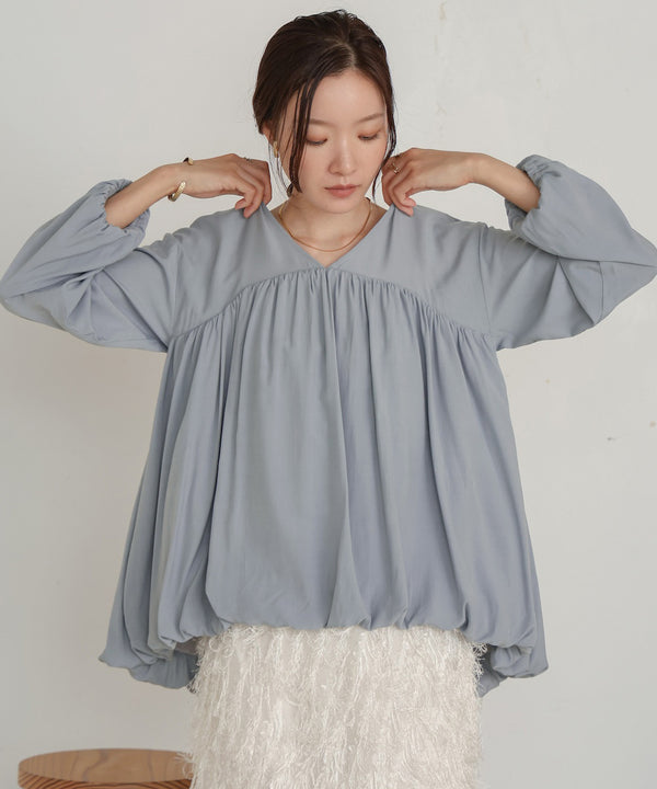 balloon design blouse