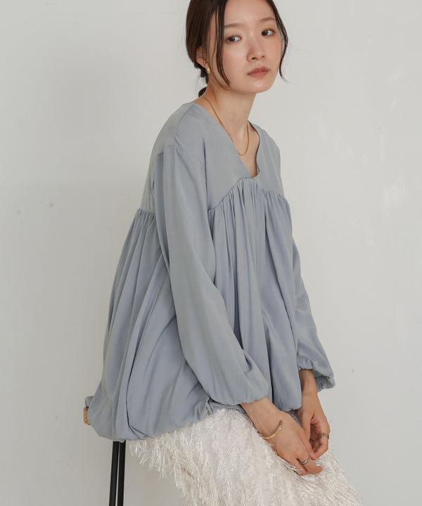balloon design blouse