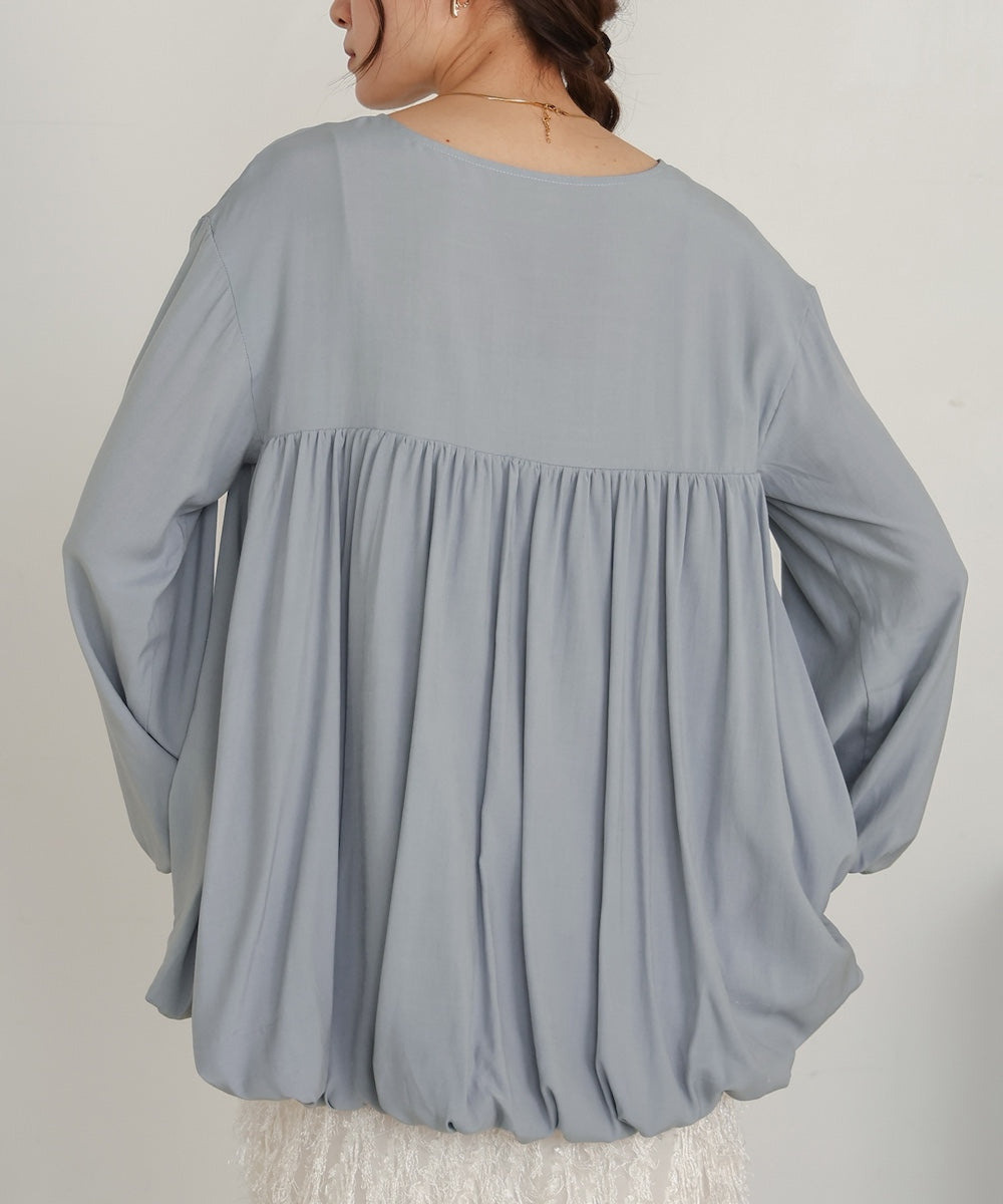 balloon design blouse