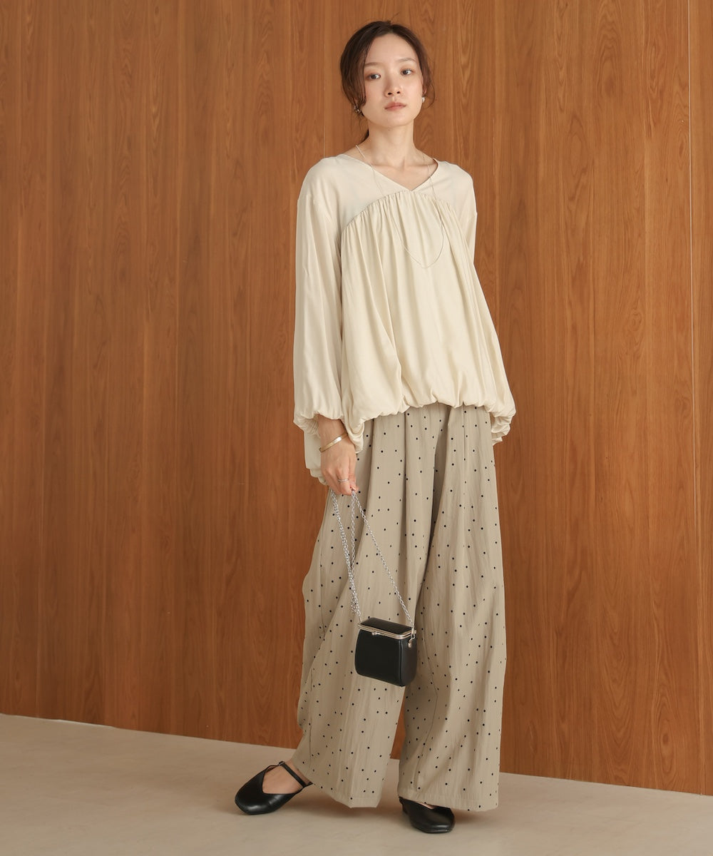 balloon design blouse