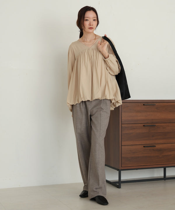 balloon design blouse