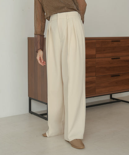 tuck wide pants