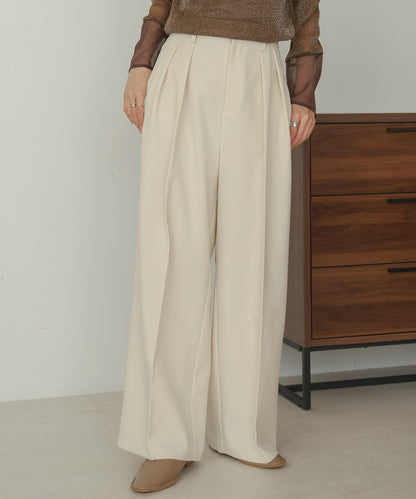 tuck wide pants