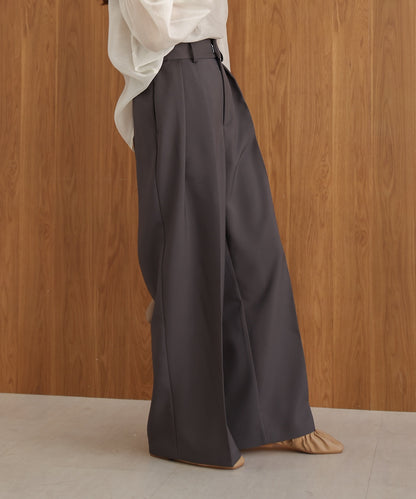 tuck wide pants