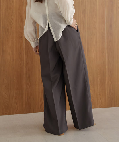 tuck wide pants