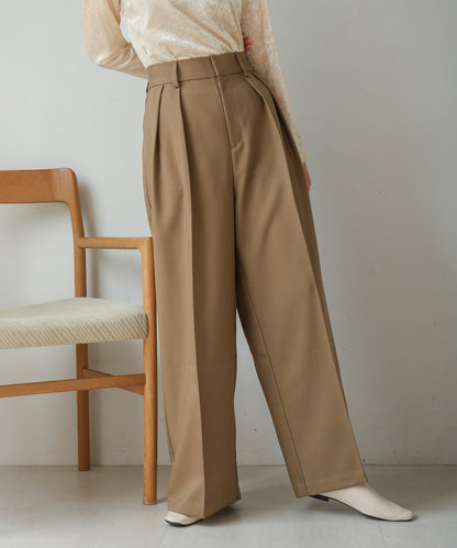 tuck wide pants