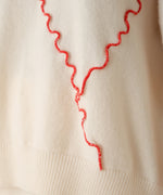 wave mellow knit tops