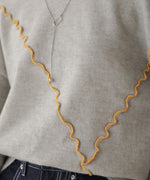 wave mellow knit tops