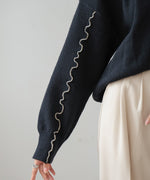 wave mellow knit tops