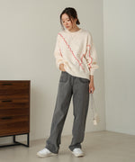 wave mellow knit tops