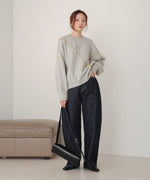 wave mellow knit tops