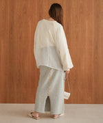 wave mellow knit skirt