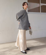 airy yarn back open knit