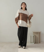 shaggy knit tops