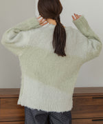 shaggy knit tops