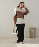 shaggy knit tops