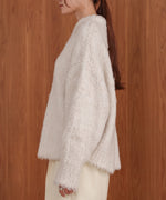 mix woollen knit pullover