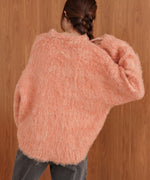 mix woollen knit pullover