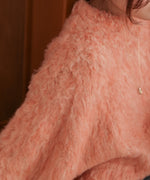 mix woollen knit pullover