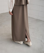 【S・Mサイズ展開】イージージョーゼットペプラムキャミワンピース