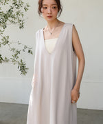 【低身長さん向けサイズあり】イージージョーゼット前後2WAYジャンパースカート