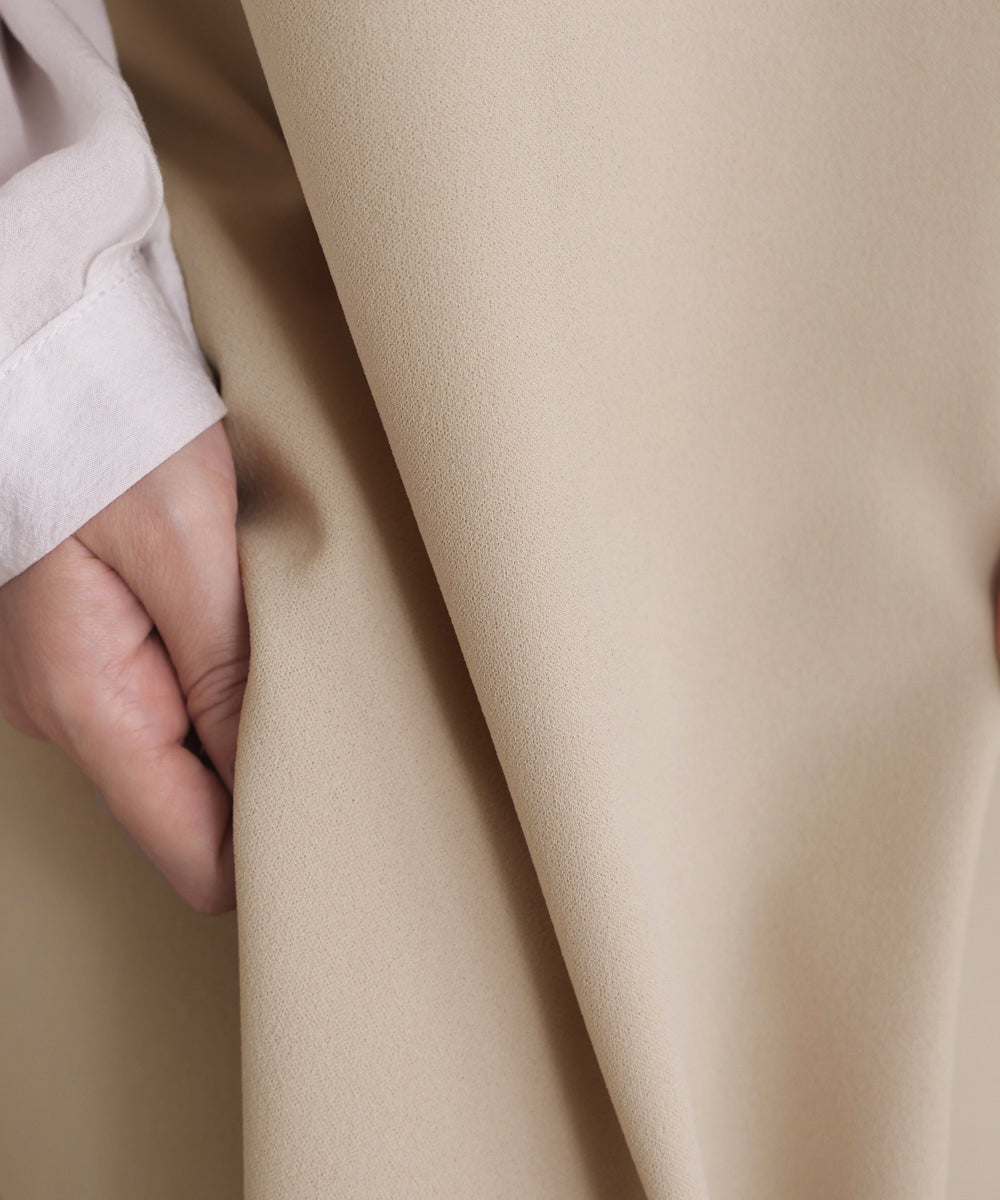 【低身長さん向けサイズあり】イージージョーゼット前後2WAYジャンパースカート