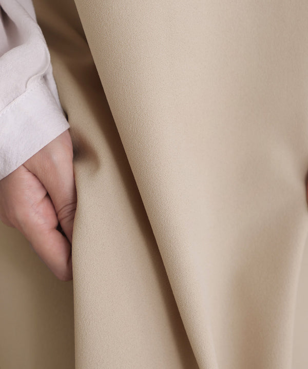 【低身長さん向けサイズあり】イージージョーゼット前後2WAYジャンパースカート